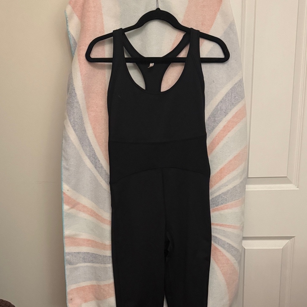 Free People-Black Unitard